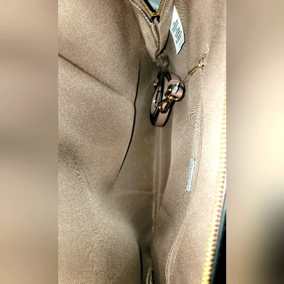 ***SOLD ON MERCARI***👜👜NWT Women's Work Tote Dark Taupe Handbag 👜 👜 - Picture 8 of 9